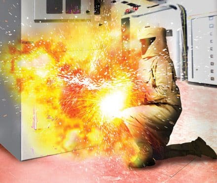 Arc flash incident