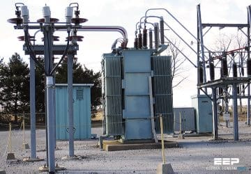 What is distribution substation and its main components?