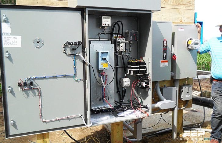 Variable speed drive converts single phase electricity to three phase electricity, which is needed to run large agricultural and farming equipment like irrigation units and grain elevators