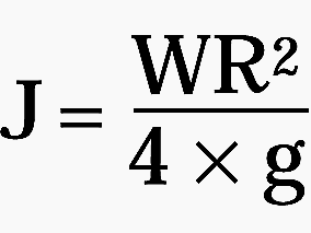 Moment of inertia formulae