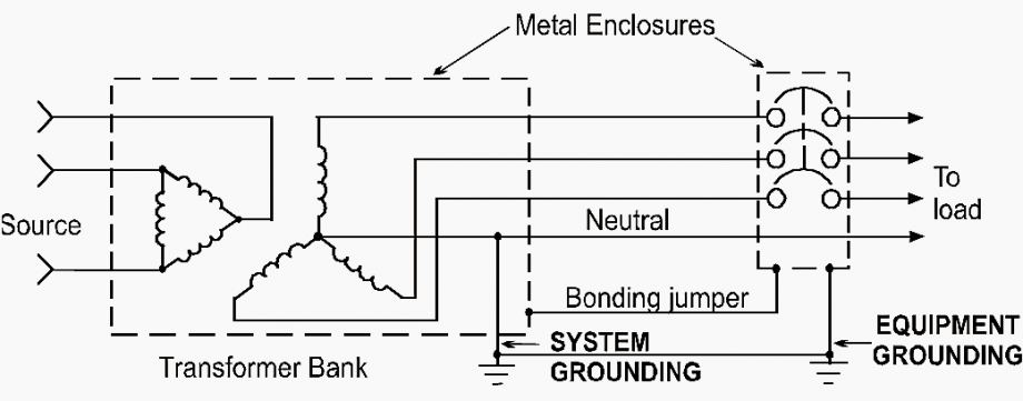 Grounded Circuit Diagram