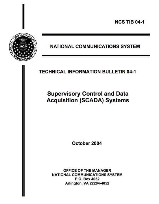 The basics of supervisory control and data acquisition (SCADA) systems - Communication Technologies, Inc.