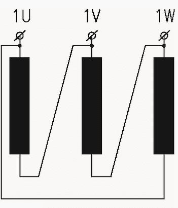 Transformer delta connection