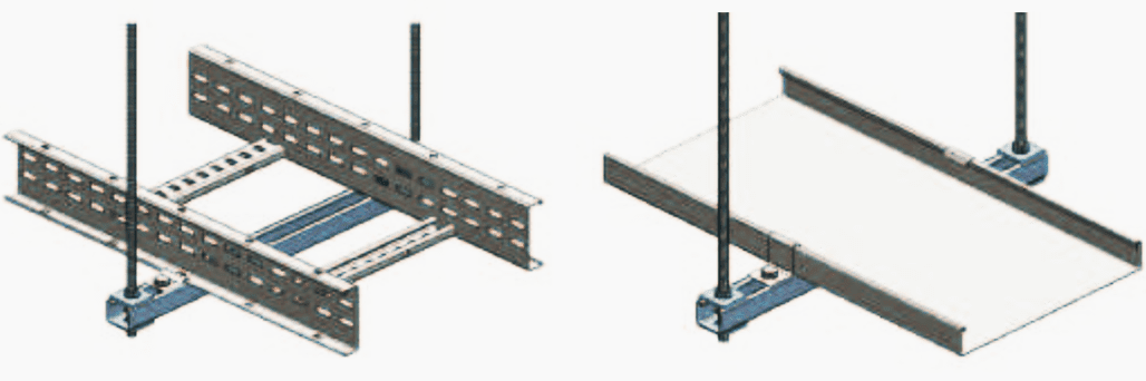 Electrical Installations: Cable trays and ladder installation