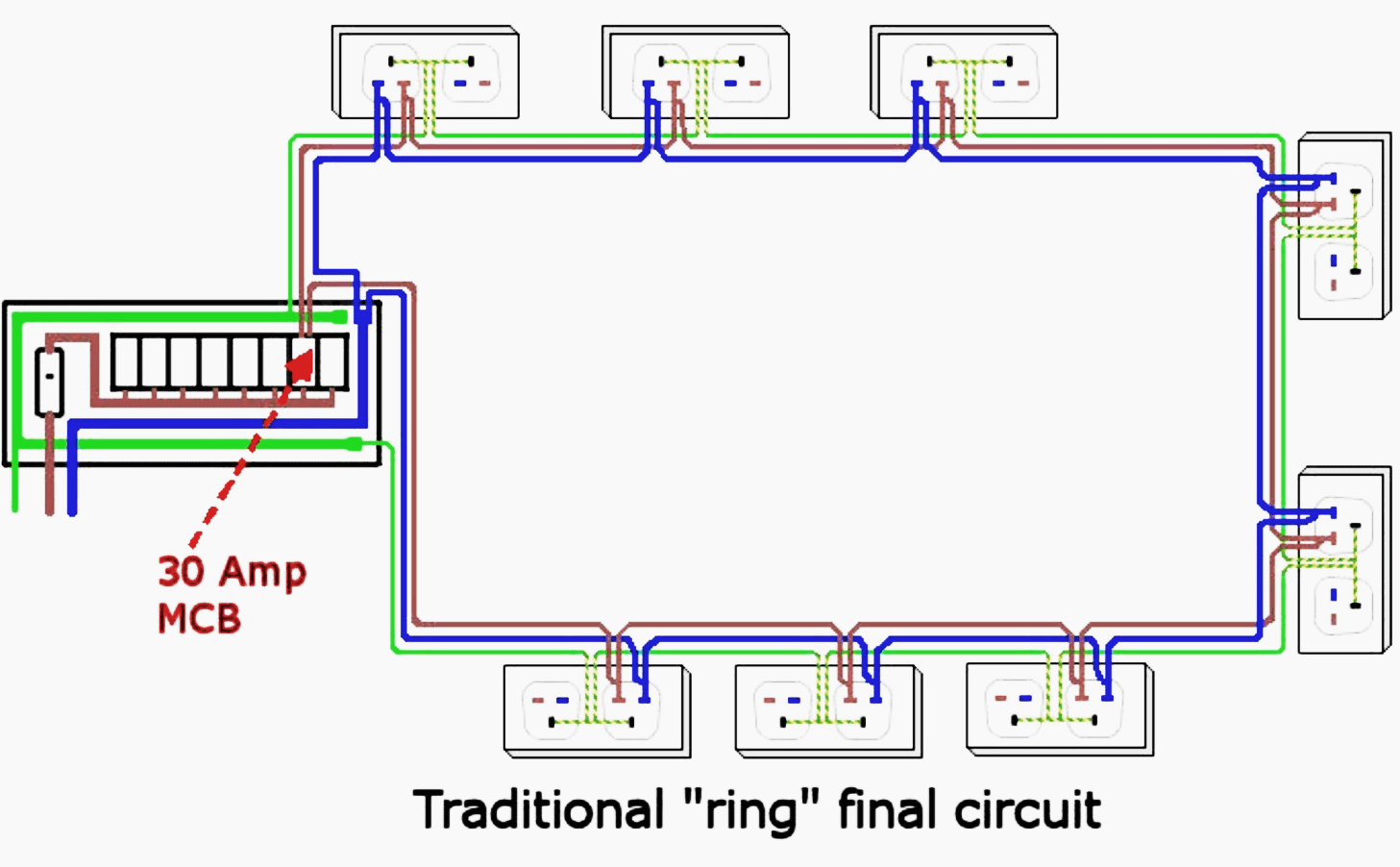 simple electrical circuit diagram maker