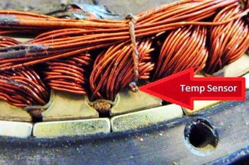 Motor temperature sensor