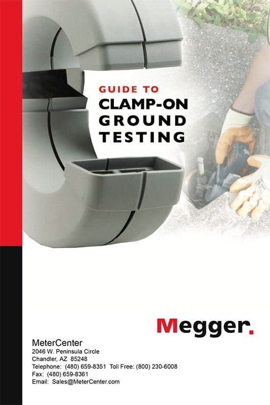 Clamp-on method of ground testing (quality of the grounding system)