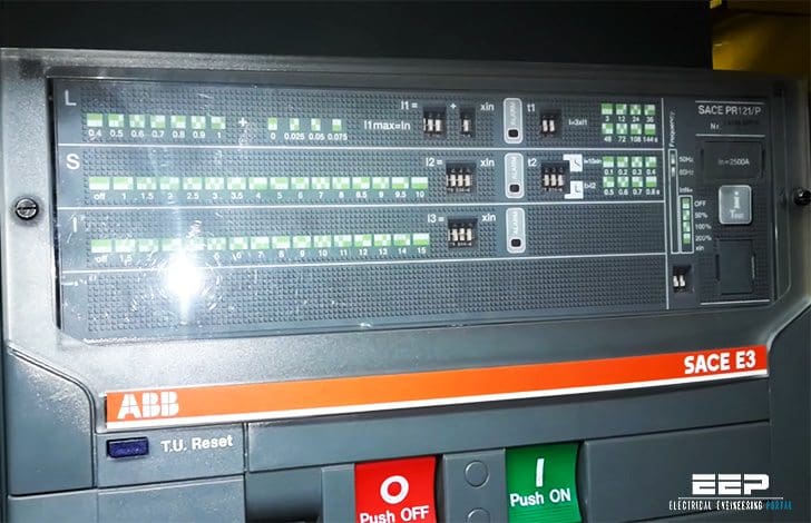 Working with trip characteristic curves of low voltage circuit breakers