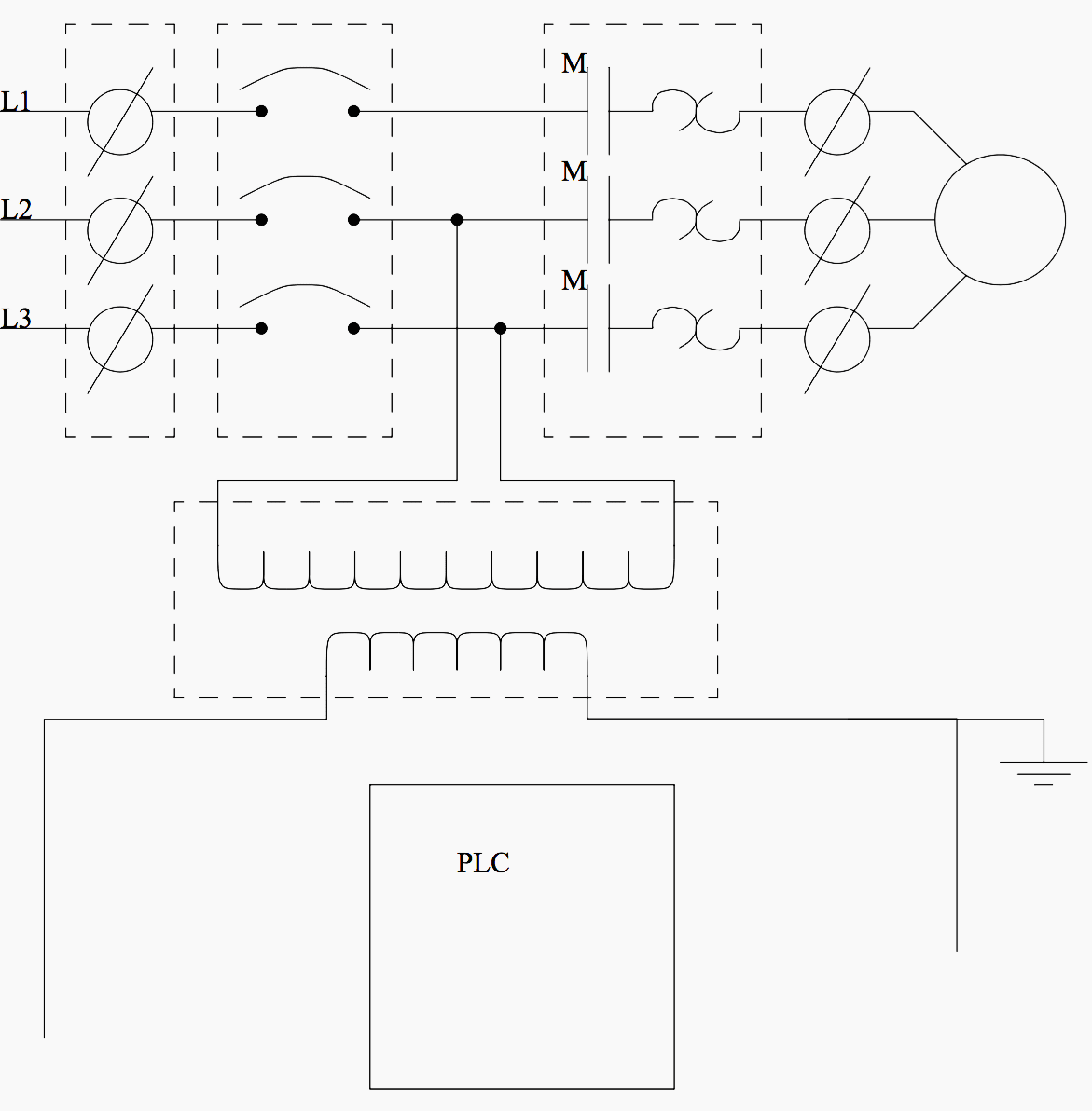 electrical panel drawing