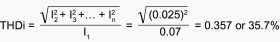 Detailed calculation of currents and power according to the type of ...