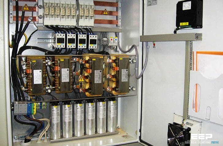 Capacitor banks – installation options, protection and connection