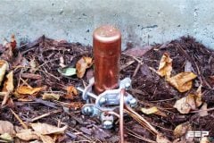 What is the prime function of an earth electrode in power system