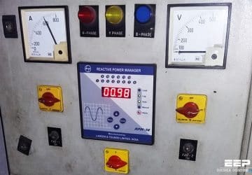 Wiring of power factor relay on LV and MV side