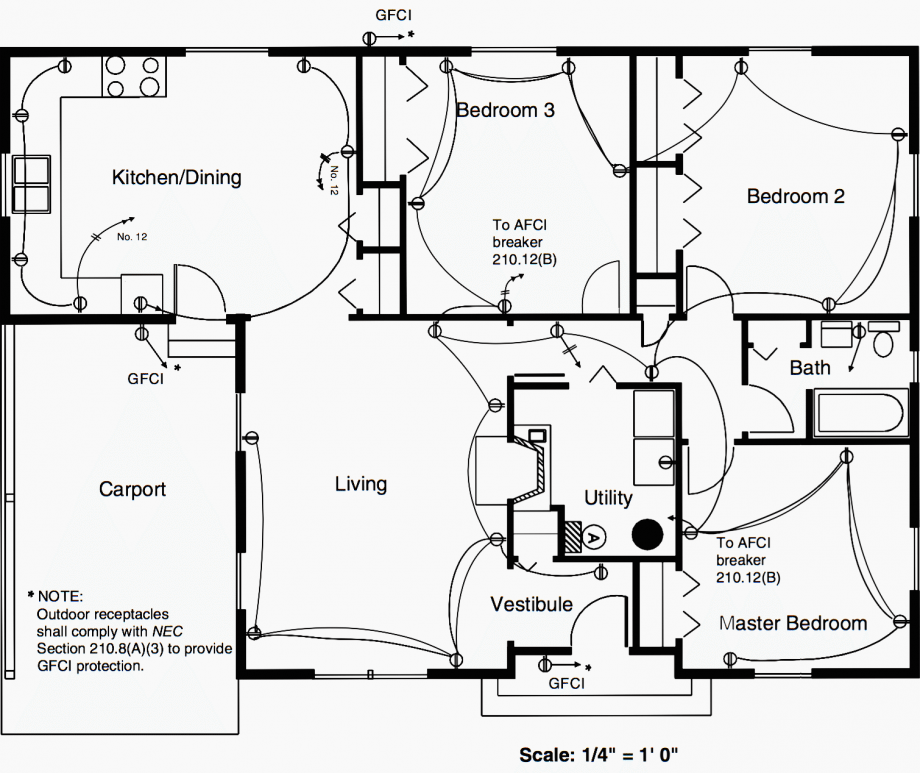 How To Read Electrical Schematic Drawings