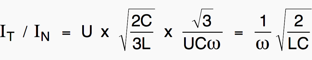 IT / IN ratio