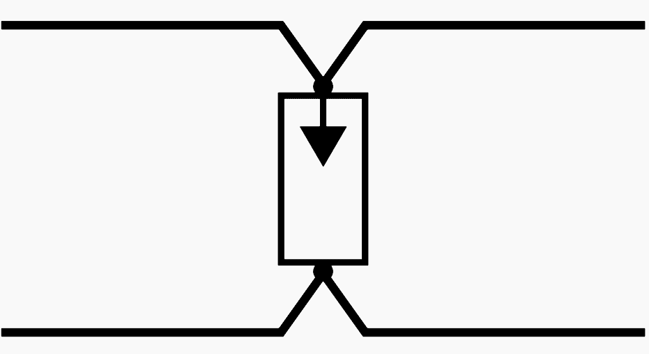 Optimum connection of a lightning arrester