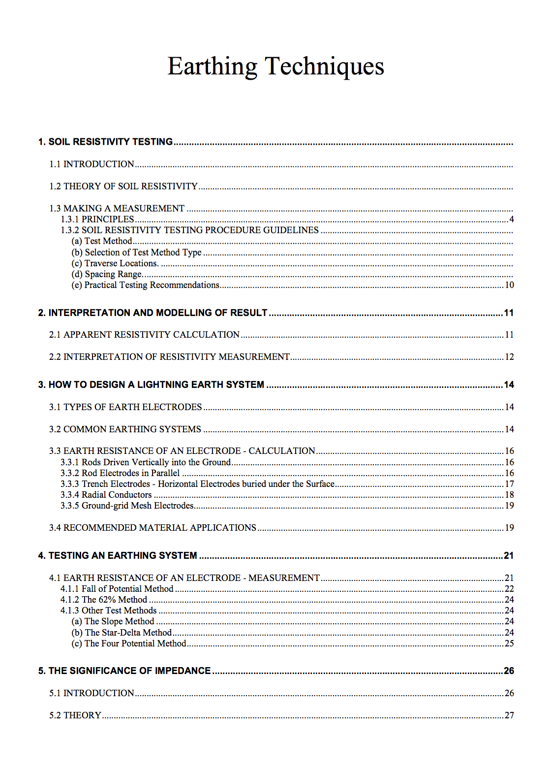 Earthing fundamentals and best practical techniques handbook