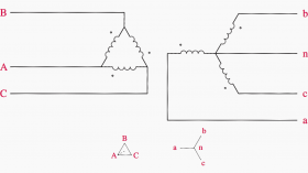 Easy understanding of 3-phase transformer connections (Delta–Delta, Wye ...