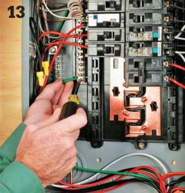 How to install a manual transfer switch for a backup system in 16 steps