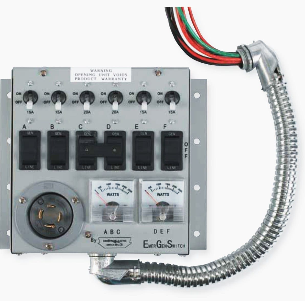 9000w Generator Transfer Switch Diagram 3 Phase Changeover