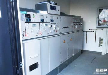 MV network diagrams for feeding secondary switchboards and MV/LV transformers