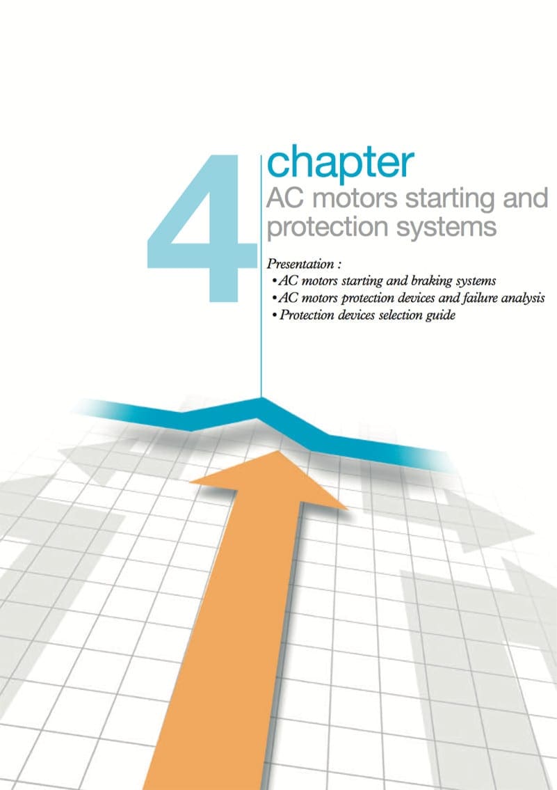 AC motors starting, breaking and protection systems (with failure analysis)