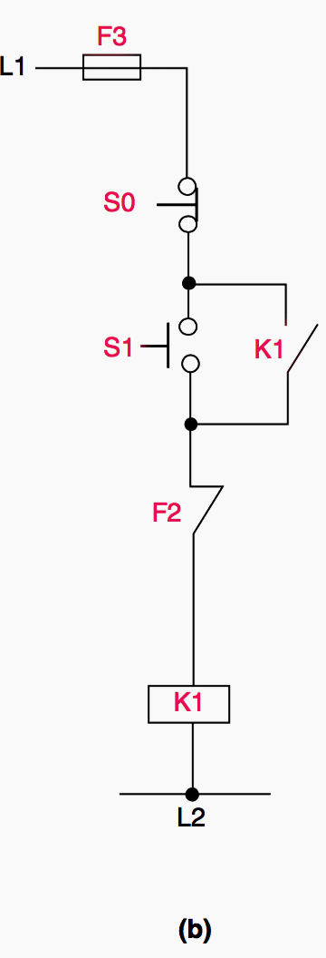 Control circuit (Momentary contact)