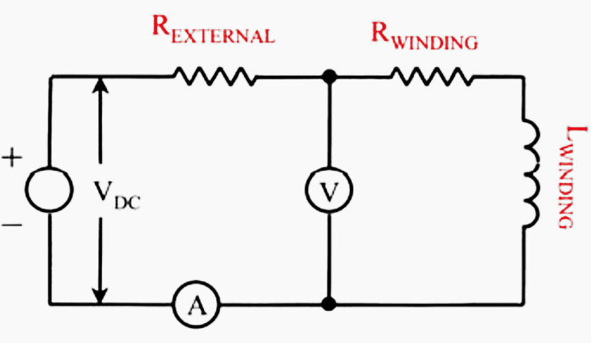 Transformer windings measurement principle