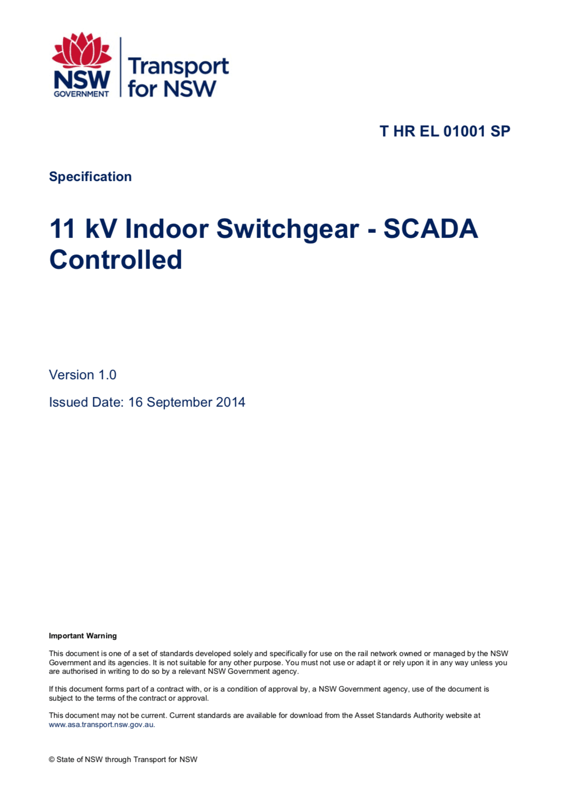 Technical Specification Of 11 kV SCADA Controlled Indoor Switchgear (With Interlocking Diagrams)