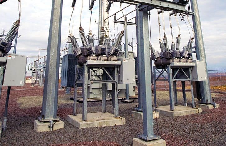 Transient behavior of substation grounding grids under lightning surges