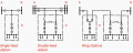 Circuit configurations (single line diagrams) for HV and MV switchgear ...