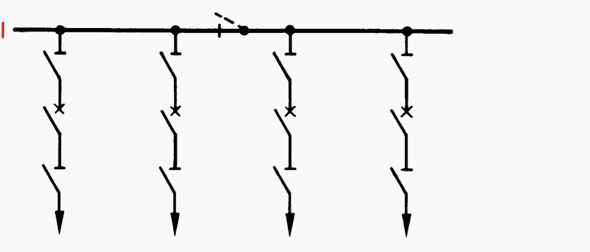 Single busbars