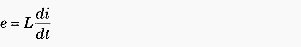 Inductance formulae