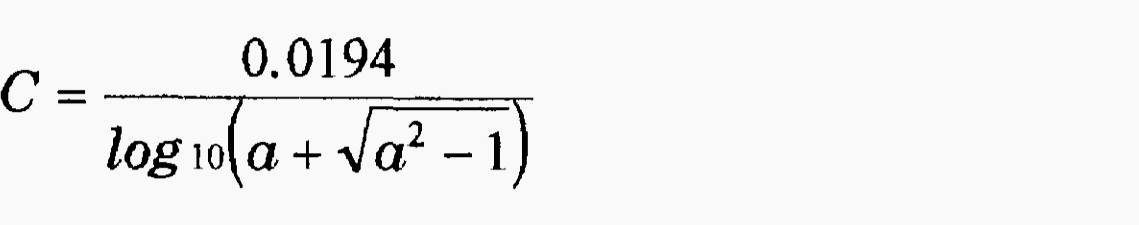 Line capacitance