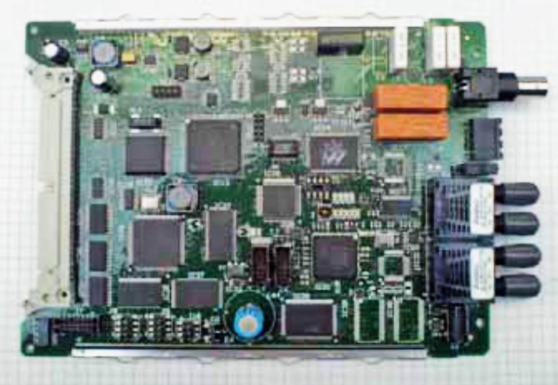 Numerical relay redundant Ethernet board