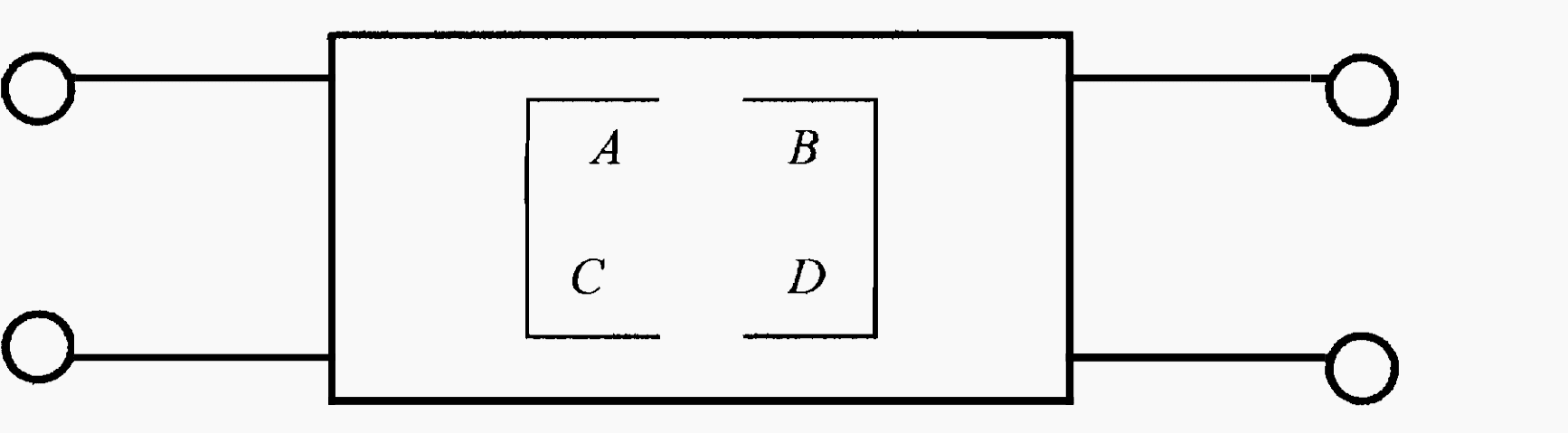 Two port network and ABCD parameters
