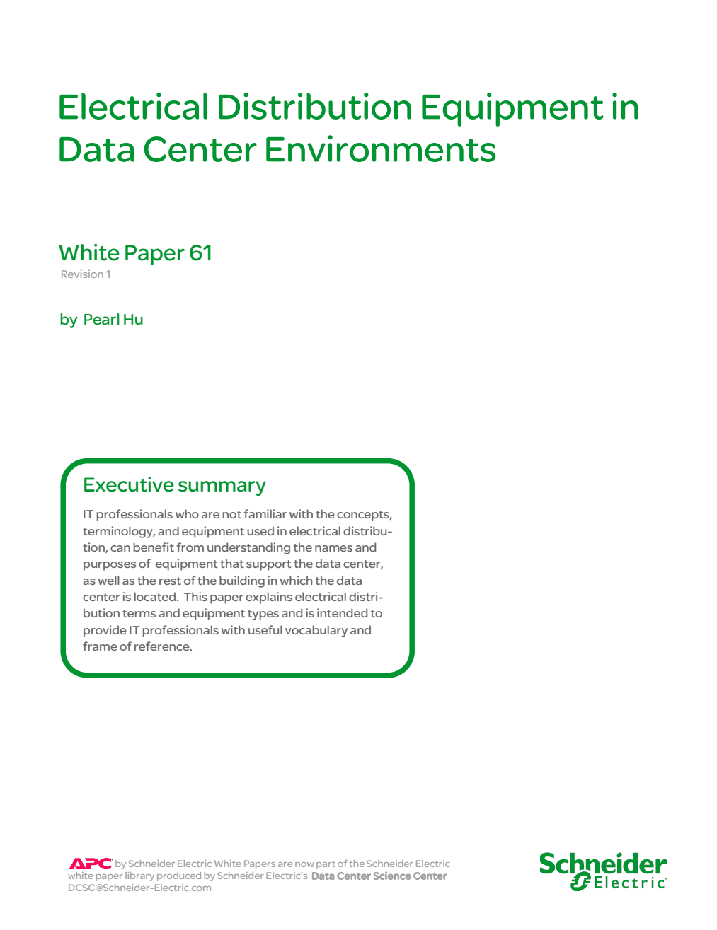 The Basics Of Electrical Distribution Equipment In Data Centers