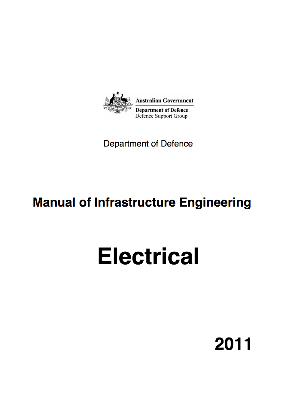 Infrastructure Electrical Engineering Guide