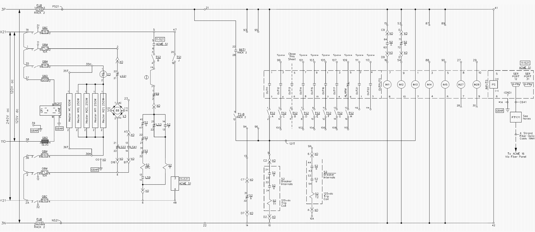 Reading and Understanding AC and DC Schematics In ... elementary wiring diagram 