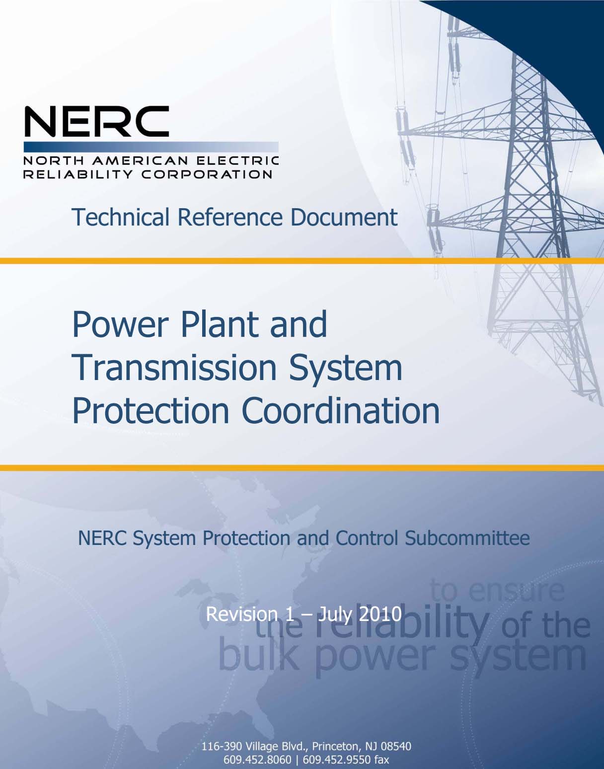 Power Plant and Transmission System Protection Coordination