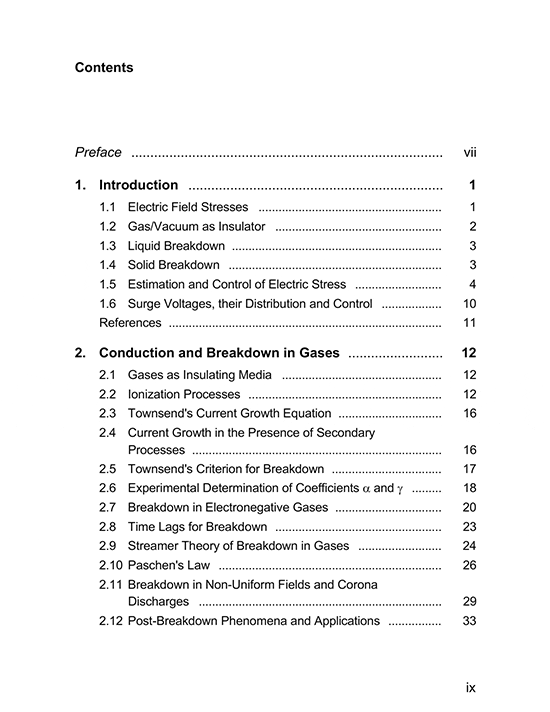 High voltage facts for undergraduate and postgraduate students of electrical engineering