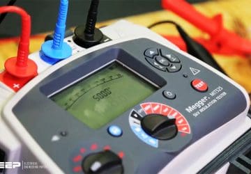 Insulation testing using guard terminal (for HV cables, bushings, transformers and CBs)