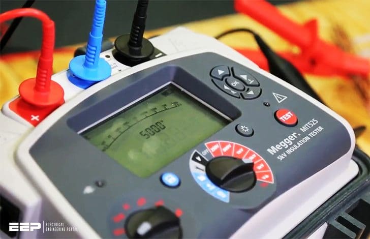 Insulation testing using guard terminal (for HV cables, bushings, transformers and CBs)