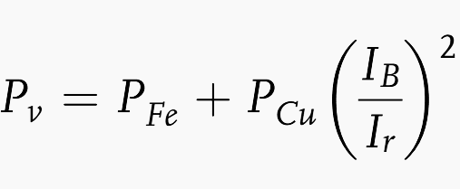 Power losses which show a non-uniform behavior