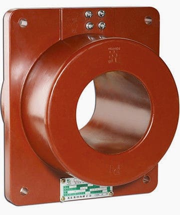 Busbar current transformer bushing-type