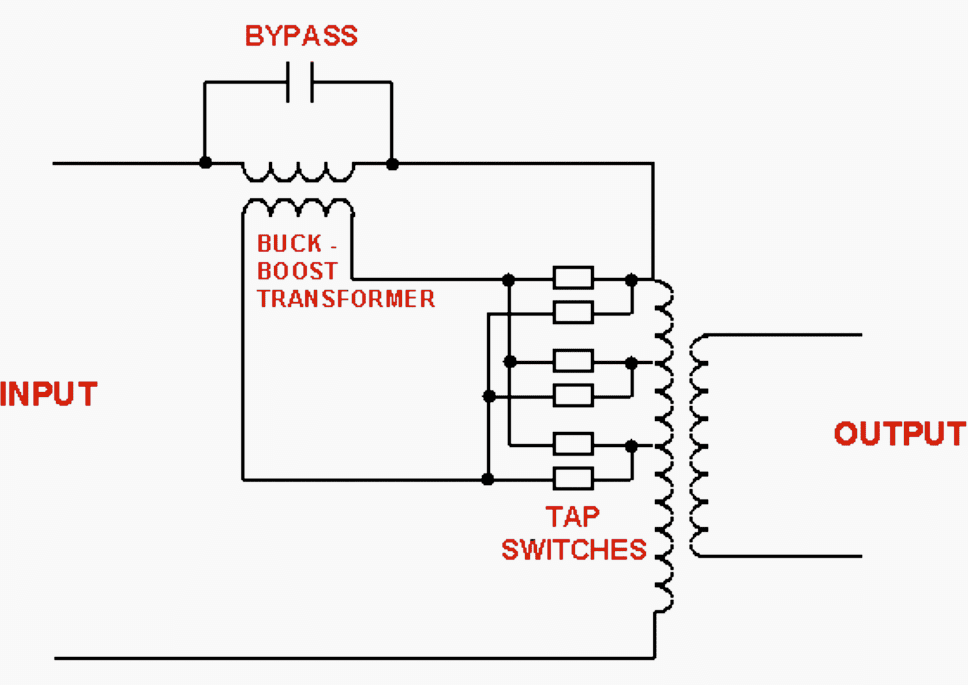 Tap-changing buck-boost regulator