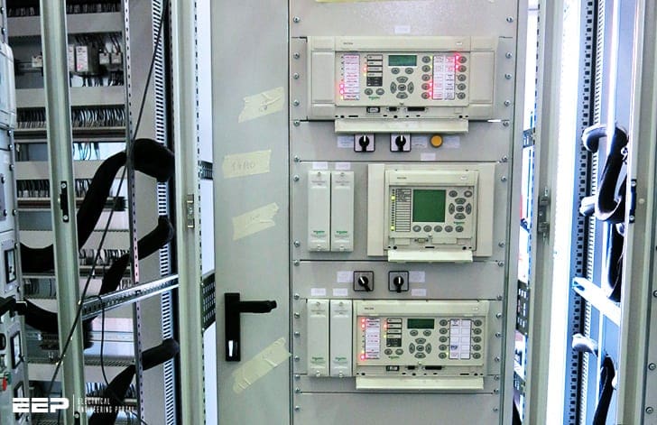 Example of protection panel in the process of wiring in factory (photo credit: Edvard Csanyi)