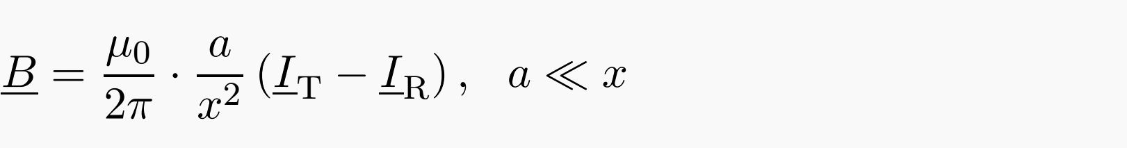 Absolute value of magnetic field at large distances