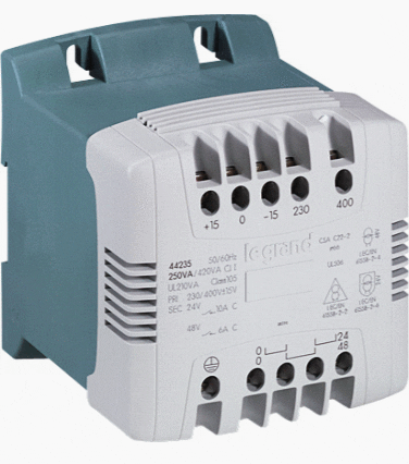 Control and isolating transformer