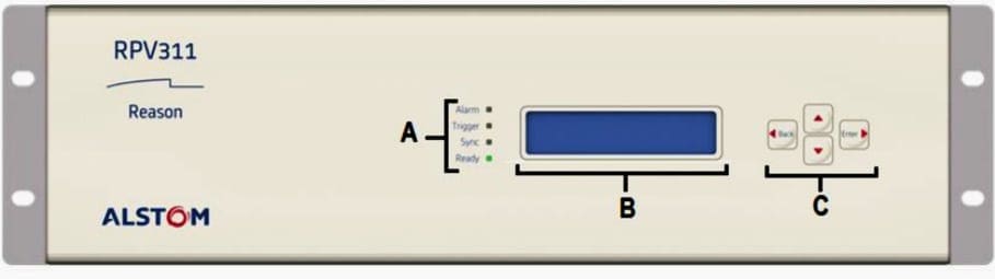 GE Fault recorder REASON RPV-311